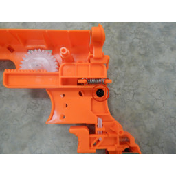 Nerf N-Strike Elite Замена триггерного огня